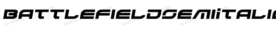 BattlefieldSemiItalic-nPX4字体转换