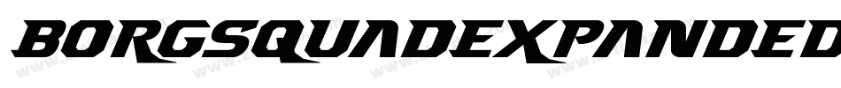 BorgsquadExpanded-5AVz字体转换