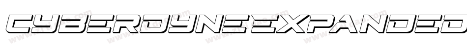CyberdyneExpanded-7xeK字体转换