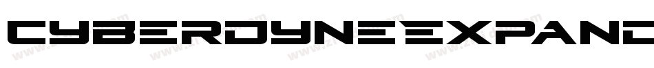 CyberdyneExpanded-7xeK字体转换