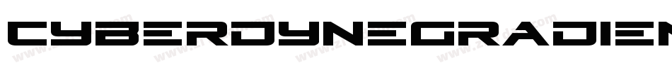 CyberdyneGradient-nzyg字体转换