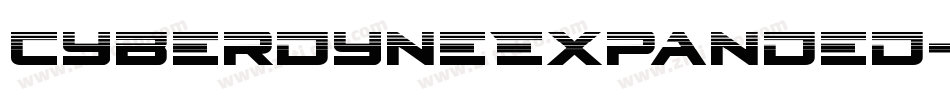 CyberdyneExpanded-7xeK字体转换