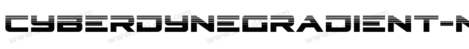 CyberdyneGradient-nzyg字体转换