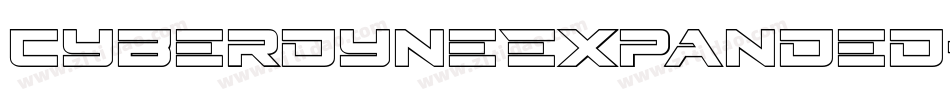 CyberdyneExpanded-7xeK字体转换