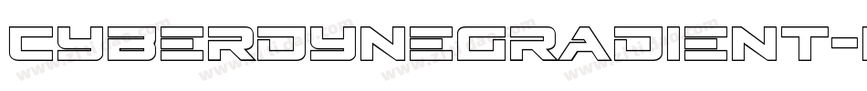 CyberdyneGradient-nzyg字体转换