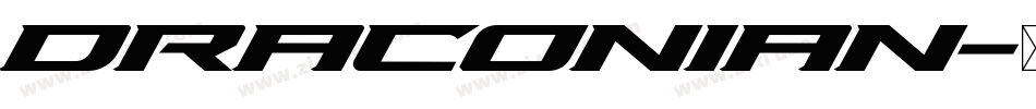 Draconian字体转换