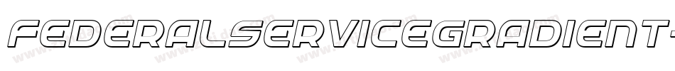 FederalServiceGradient-ZBwJ字体转换