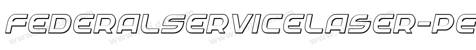 FederalServiceLaser-pEjR字体转换