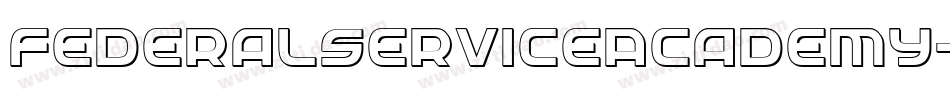 FederalServiceAcademy-2Arw字体转换