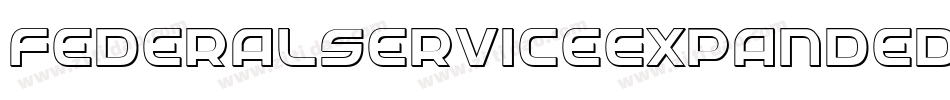 FederalServiceExpanded-oaRV字体转换