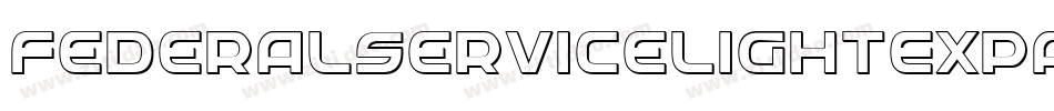 FederalServiceLightExpanded-GLry字体转换