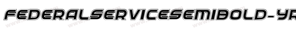FederalServiceSemiBold-yRZq字体转换