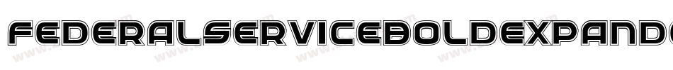FederalServiceBoldExpanded-dmo6字体转换
