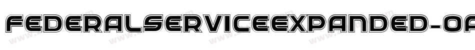 FederalServiceExpanded-oaRV字体转换