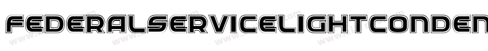 FederalServiceLightCondensed-V9M0字体转换