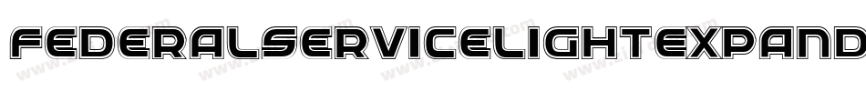 FederalServiceLightExpanded-GLry字体转换
