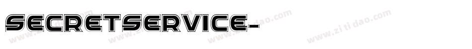 SecretService字体转换