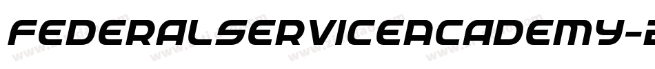 FederalServiceAcademy-2Arw字体转换