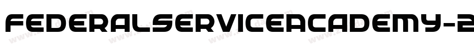 FederalServiceAcademy-2Arw字体转换