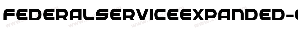 FederalServiceExpanded-oaRV字体转换