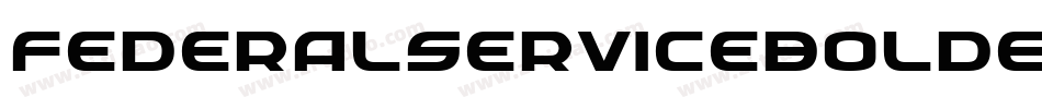 FederalServiceBoldExpanded-dmo6字体转换