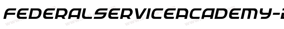 FederalServiceAcademy-2Arw字体转换