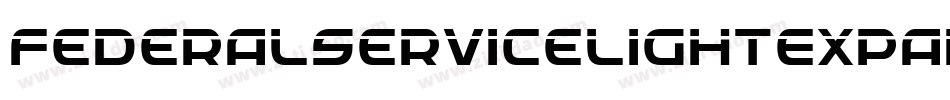 FederalServiceLightExpanded-GLry字体转换