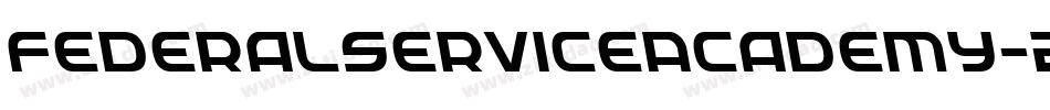 FederalServiceAcademy-2Arw字体转换