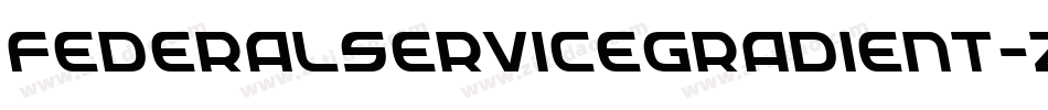 FederalServiceGradient-ZBwJ字体转换
