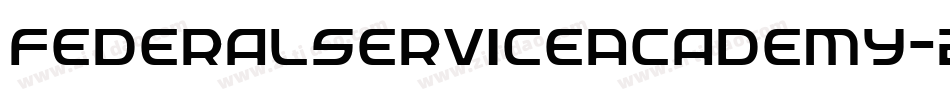 FederalServiceAcademy-2Arw字体转换