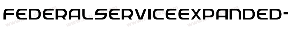 FederalServiceExpanded-oaRV字体转换