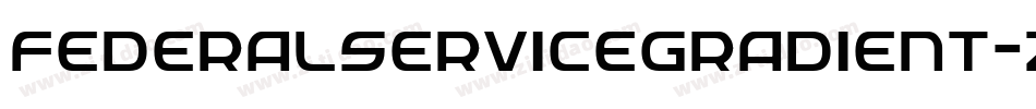 FederalServiceGradient-ZBwJ字体转换
