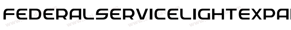 FederalServiceLightExpanded-GLry字体转换