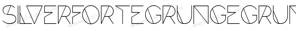 SilverForteGrungeGrunge-7A7B字体转换