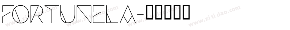 fortunela字体转换