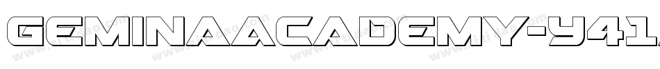 GeminaAcademy-Y41a字体转换