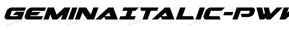 GeminaItalic-PwWx字体转换 GeminaItalic-PwWx字体转换