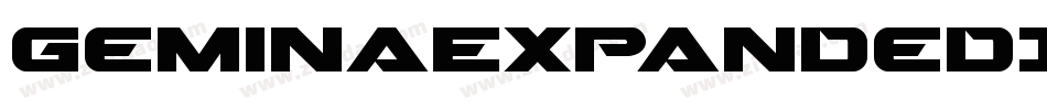 GeminaExpandedItalic-vwD7字体转换