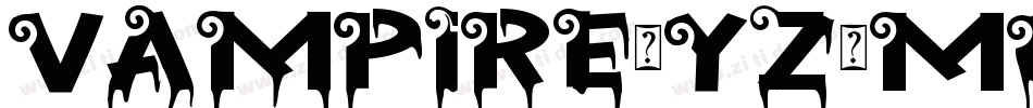 Vampire-Yz3Mq字体转换