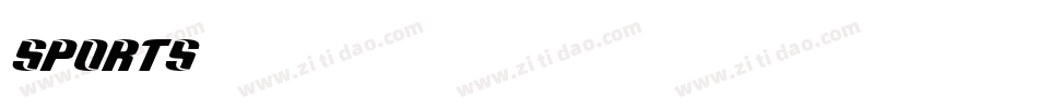 Sports字体转换
