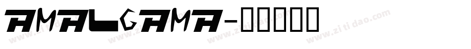 amalgama字体转换