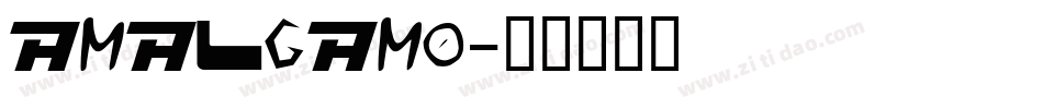 amalgamo字体转换
