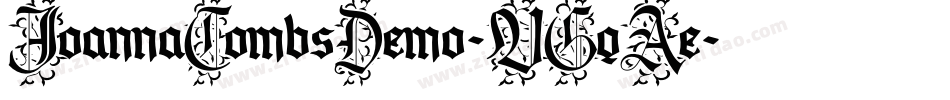 JoannaCombsDemo-VGqAe字体转换 JoannaCombsDemo-VGqAe字体转换