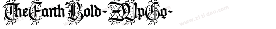 TheEarthBold-ZVpGq字体转换 TheEarthBold-ZVpGq字体转换