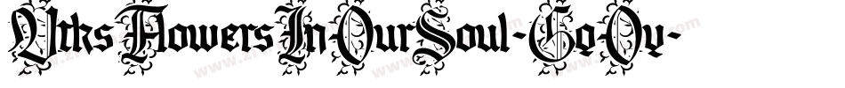 VtksFlowersInOurSoul-GqOy字体转换