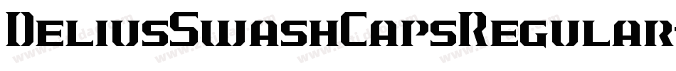 DeliusSwashCapsRegular-x92j字体转换
