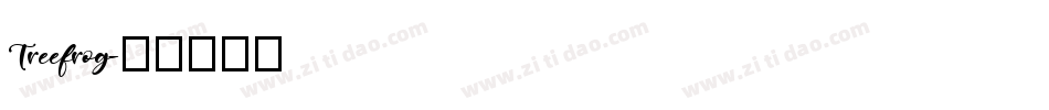 Treefrog字体转换