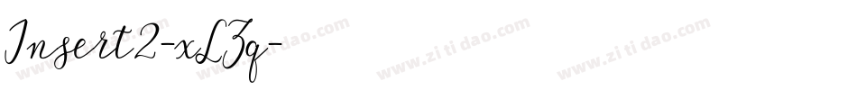 Insert2-xLZq字体转换