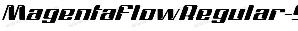 MagentaFlowRegular-95WZ字体转换