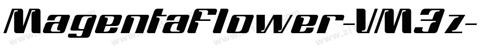 MagentaFlower-VM3z字体转换